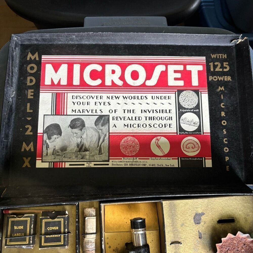 Microset Model 2MX With 125 Power Microscope - Picture 9 of 10